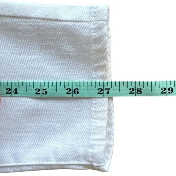 🤍👖 CHICO’S Women’s High Rise Ankle Skinny Jeans Size 4 ✨ Classic White - Picture 13 of 15